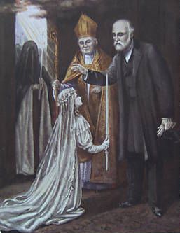 Bénédiction du père de Sainte-Thérèse à sa fille