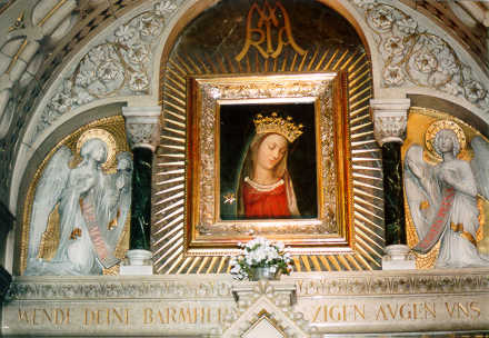 Autel Vierge au Chef incliné, Carmel Vienne (Autriche) 2